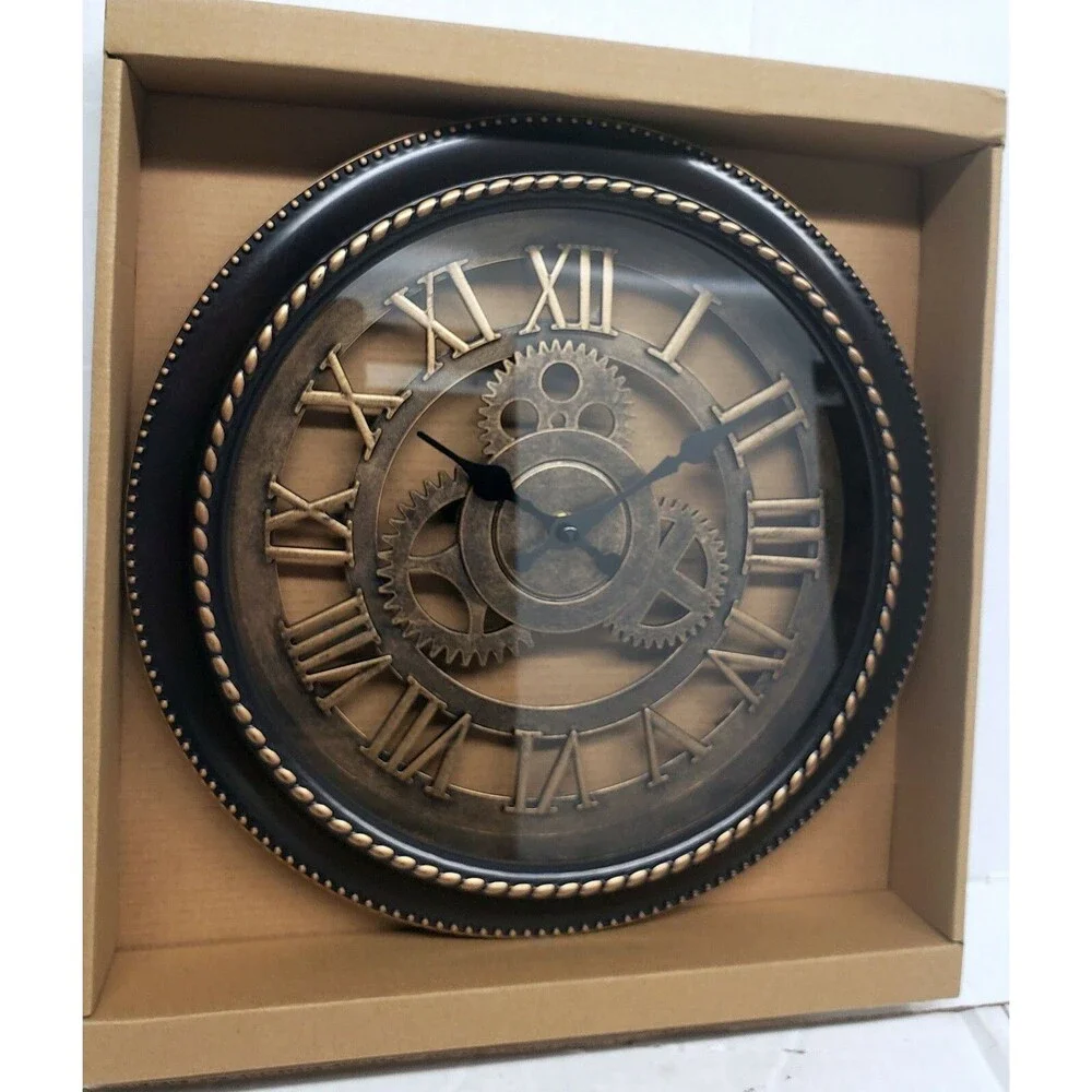 Kitchen Plastic Decorative Wall Clock,12